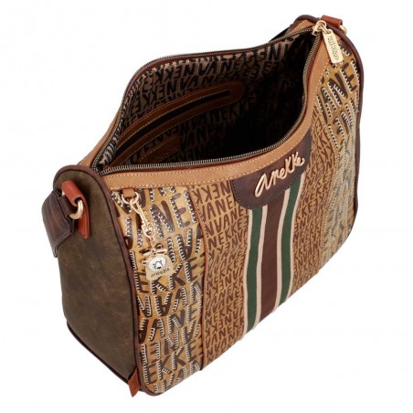 Sac bandoulière messager ANEKKE "Urban" | Sac à main femme grand format automne hiver élégant original pas cher Sac bandoulière messager ANEKKE "Urban" | Sac à main femme grand format automne hiver élégant original pas cher