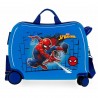 Valise trotteur SPIDERMAN "Red" bleu | Bagage ludique pour enfant cabine avion qualité supérieure super-héros Valise trotteur SPIDERMAN "Red" bleu | Bagage ludique pour enfant cabine avion qualité supérieure super-héros
