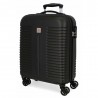 Valise cabine ROLL ROAD "India" noir | Bagage 4 roues format avion femme pas cher Valise cabine ROLL ROAD "India" noir | Bagage 4 roues format avion femme pas cher