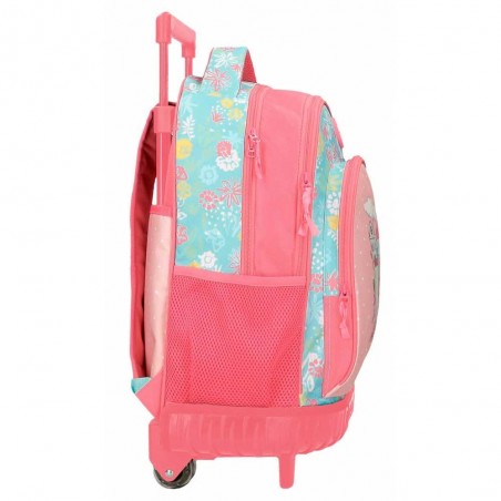 Sac à dos à roulettes ROLL ROAD "My Little Town" | Cartable scolaire fille solide renforcé pas cher design Sac à dos à roulettes ROLL ROAD "My Little Town" | Cartable scolaire fille solide renforcé pas cher design