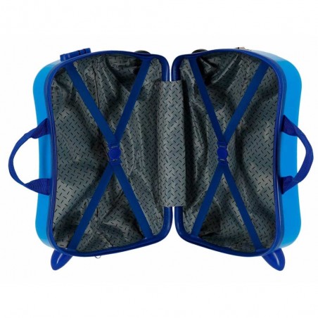 Valise trotteur enfant PAT PATROUILLE "So Fun" bleu | Bagage ludique garçon fille dessin animé de qualité Valise trotteur enfant PAT PATROUILLE "So Fun" bleu | Bagage ludique garçon fille dessin animé de qualité
