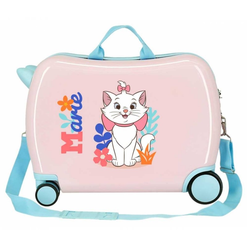 Valise trotteur DISNEY Les Aristochats Marie rose Planetebag