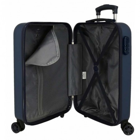 Valise cabine fille/femme PEPE JEANS "Denim Star" bleu marine | Bagage marque pas cher motif étoiles Valise cabine fille/femme PEPE JEANS "Denim Star" bleu marine | Bagage marque pas cher motif étoiles