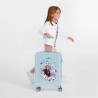 Valise cabine enfant LA REINE DES NEIGES "Trust Your Journey " bleu | Bagage fille disney princesse Anna Elsa Valise cabine enfant LA REINE DES NEIGES "Trust Your Journey " bleu | Bagage fille disney princesse Anna Elsa
