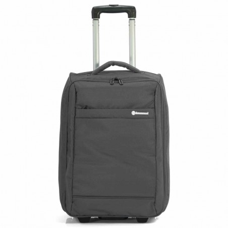 Valise à roulettes pliable 51cm Benzi - Noir