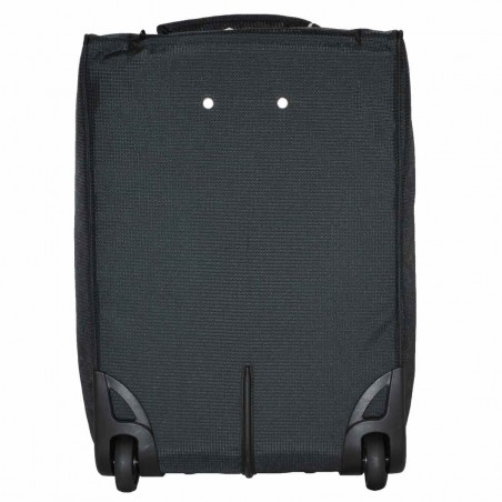 Valise à roulettes pliable 51cm Benzi - Noir