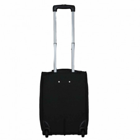 Valise à roulettes pliable 51cm Benzi - Noir