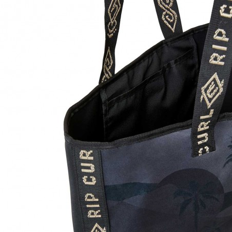 Sac de plage néoprène RIP CURL "Melting Waves" | Grand cabas femme sportif original surf pas cher