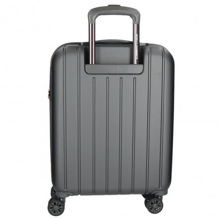 Valise cabine 55cm MOVOM "Wood" gris anthracite | Bagage à main avion pas cher Valise cabine 55cm MOVOM "Wood" gris anthracite | Bagage à main avion pas cher