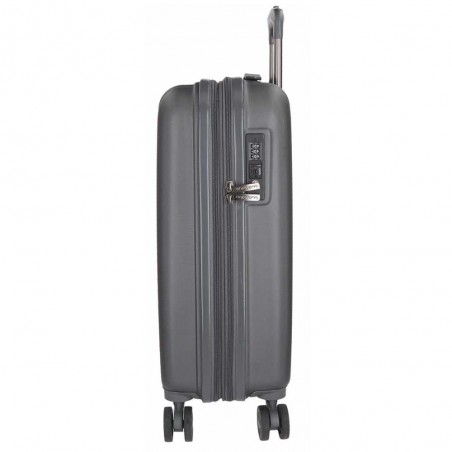 Valise cabine 55cm MOVOM "Wood" gris anthracite | Bagage à main avion pas cher Valise cabine 55cm MOVOM "Wood" gris anthracite | Bagage à main avion pas cher