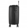 Valise cabine extensible MOVOM "Wood" noir | Bagage à main avion pas cher Valise cabine extensible MOVOM "Wood" noir | Bagage à main avion pas cher