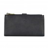 Portefeuille femme medium en cuir KATANA noir | Porte-monnaie porte-cartes femme taille moyenne pratique pas cher Portefeuille femme medium en cuir KATANA noir | Porte-monnaie porte-cartes femme taille moyenne pratique pas cher