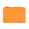 Porte-cartes compact en cuir KATANA jaune | Porte-monnaie portefeuille femme petit format femme Porte-cartes compact en cuir KATANA jaune | Porte-monnaie portefeuille femme petit format femme