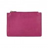 Porte-cartes compact en cuir KATANA rose fuchsia | Porte-monnaie petit format femme pas cher Porte-cartes compact en cuir KATANA rose fuchsia | Porte-monnaie petit format femme pas cher