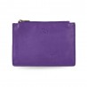 Porte-cartes compact en cuir KATANA violet | Porte-monnaie petit format femme pas cher Porte-cartes compact en cuir KATANA violet | Porte-monnaie petit format femme pas cher