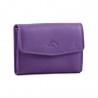 Porte-monnaie multifonctions en cuir KATANA violet | porte-cartes femme maroquinerie pas cher Porte-monnaie multifonctions en cuir KATANA violet | porte-cartes femme maroquinerie pas cher