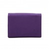 Porte-monnaie multifonctions en cuir KATANA violet | porte-cartes femme maroquinerie pas cher Porte-monnaie multifonctions en cuir KATANA violet | porte-cartes femme maroquinerie pas cher