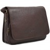 Besace homme en cuir KATANA marron foncé chocolat | Sacoche format A4 porté croisé qualité Besace homme en cuir KATANA marron foncé chocolat | Sacoche format A4 porté croisé qualité