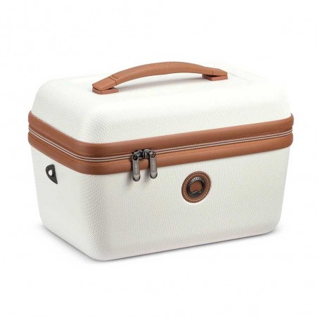 Vanity case DELSEY Chatelet Air 2.0 angora | Trousse de beauté de voyage femme marque française de qualité