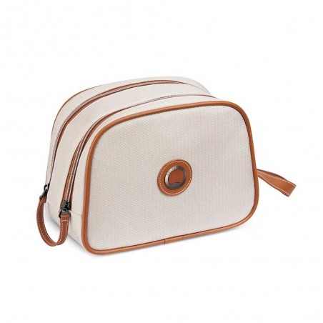 Trousse de toilette DELSEY Chatelet Air 2.0 angora | Vanity femme qualité luxe marque française