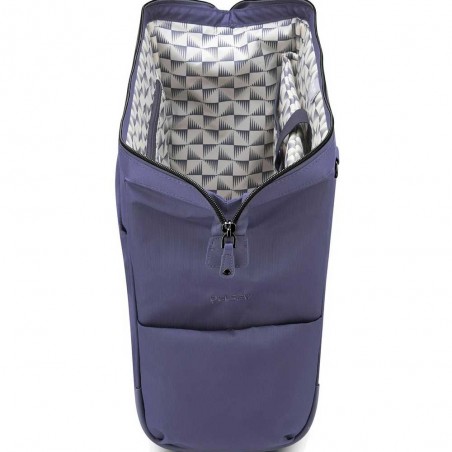 Sac reporter 14" DELSEY "Montrouge" lavande | Sacoche PC ordinateur portable 14 pouces femme violet