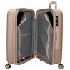 Valise cabine 55cm MOVOM "Wood" champagne doré | Bagage petite taille avion rigide pas cher sécurisé cadenas TSA intégré Valise cabine 55cm MOVOM "Wood" champagne doré | Bagage petite taille avion rigide pas cher sécurisé cadenas TSA intégré