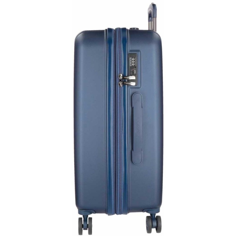 Valise extensible 75cm MOVOM Wood champagne