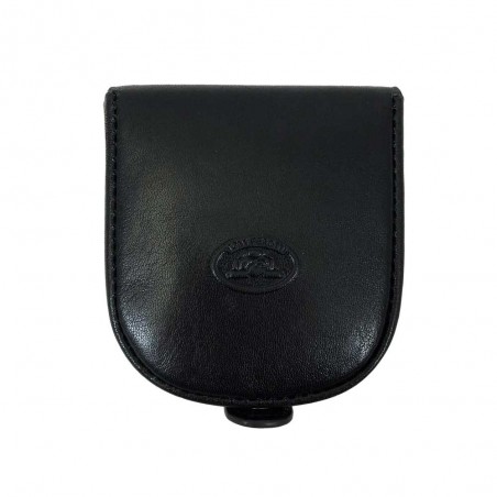 Porte-monnaie fer à cheval en cuir TONY PEROTTI "Italico" noir | Petite maroquinerie homme cuir italien classique haute qualité Porte-monnaie fer à cheval en cuir TONY PEROTTI "Italico" noir | Petite maroquinerie homme cuir italien classique haute qualité
