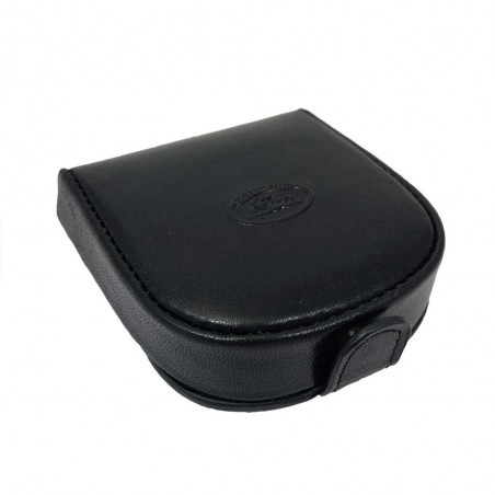 Porte-monnaie fer à cheval en cuir TONY PEROTTI "Italico" noir | Petite maroquinerie homme cuir italien classique haute qualité Porte-monnaie fer à cheval en cuir TONY PEROTTI "Italico" noir | Petite maroquinerie homme cuir italien classique haute qualité