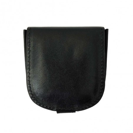 Porte-monnaie fer à cheval en cuir TONY PEROTTI "Italico" noir | Petite maroquinerie homme cuir italien classique haute qualité Porte-monnaie fer à cheval en cuir TONY PEROTTI "Italico" noir | Petite maroquinerie homme cuir italien classique haute qualité