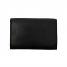 Mini portefeuille en cuir TONY PEROTTI "Végétale" noir | Petite maroquinerie porte-monnaie homme cuir italien qualité luxe Mini portefeuille en cuir TONY PEROTTI "Végétale" noir | Petite maroquinerie porte-monnaie homme cuir italien qualité luxe