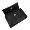 Mini portefeuille en cuir TONY PEROTTI "Végétale" noir | Petite maroquinerie porte-monnaie homme cuir italien qualité luxe Mini portefeuille en cuir TONY PEROTTI "Végétale" noir | Petite maroquinerie porte-monnaie homme cuir italien qualité luxe