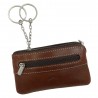 Porte-clés en cuir TONY PEROTTI "Végétale" marron | Porte-monnaie homme cuir italien qualité luxe pas cher Porte-clés en cuir TONY PEROTTI "Végétale" marron | Porte-monnaie homme cuir italien qualité luxe pas cher