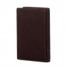 Portefeuille en cuir homme SERGE BLANCO "Anchorage" marron foncé chocolat | Porte-cartes porte-monnaie qualité marque française Portefeuille en cuir homme SERGE BLANCO "Anchorage" marron foncé chocolat | Porte-cartes porte-monnaie qualité marque française