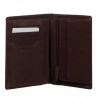 Portefeuille en cuir homme SERGE BLANCO "Anchorage" marron foncé chocolat | Porte-cartes porte-monnaie qualité marque française Portefeuille en cuir homme SERGE BLANCO "Anchorage" marron foncé chocolat | Porte-cartes porte-monnaie qualité marque française