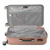 Grande 76 cm BENZI "Stripes" rose gold | Bagage soute grand modèle femme pas cher Grande 76 cm BENZI "Stripes" rose gold | Bagage soute grand modèle femme pas cher