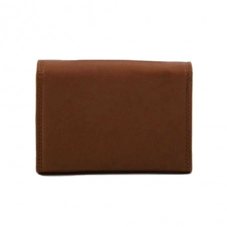 Porte-monnaie multifonctions en cuir KATANA marron | porte-cartes femme maroquinerie pas cher Porte-monnaie multifonctions en cuir KATANA marron | porte-cartes femme maroquinerie pas cher