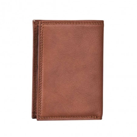 Porte-cartes en cuir KATANA protection RFID marron gold – Portefeuille étui cartes bancaires sécurisé anti ondes Porte-cartes en cuir KATANA protection RFID marron gold – Portefeuille étui cartes bancaires sécurisé anti ondes