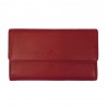 Portefeuille compagnon en cuir KATANA rouge | Tout-en-un femme grand format porte-chéquier pas cher Portefeuille compagnon en cuir KATANA rouge | Tout-en-un femme grand format porte-chéquier pas cher