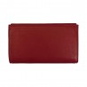 Portefeuille compagnon en cuir KATANA rouge | Tout-en-un femme grand format porte-chéquier pas cher Portefeuille compagnon en cuir KATANA rouge | Tout-en-un femme grand format porte-chéquier pas cher