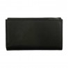 Portefeuille compagnon en cuir KATANA noir | Tout-en-un femme grand format porte-chéquier pas cher Portefeuille compagnon en cuir KATANA noir | Tout-en-un femme grand format porte-chéquier pas cher