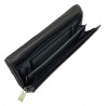 Portefeuille compagnon en cuir KATANA noir | Tout-en-un femme grand format porte-chéquier pas cher Portefeuille compagnon en cuir KATANA noir | Tout-en-un femme grand format porte-chéquier pas cher