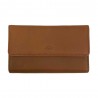 Portefeuille compagnon en cuir KATANA marron gold | Tout-en-un femme grand format porte-chéquier pas cher Portefeuille compagnon en cuir KATANA marron gold | Tout-en-un femme grand format porte-chéquier pas cher