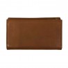 Portefeuille compagnon en cuir KATANA marron gold | Tout-en-un femme grand format porte-chéquier pas cher Portefeuille compagnon en cuir KATANA marron gold | Tout-en-un femme grand format porte-chéquier pas cher