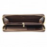 Compagnon en cuir aspect croco KATANA chocolat | Portefeuille femme tout-en-un grand format pratique pas cher Compagnon en cuir aspect croco KATANA chocolat | Portefeuille femme tout-en-un grand format pratique pas cher