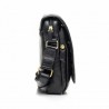 Sacoche bandoulière homme en cuir gras KATANA noir | Pochette grande taille homme porté travers cuir véritable pas cher Sacoche bandoulière homme en cuir gras KATANA noir | Pochette grande taille homme porté travers cuir véritable pas cher