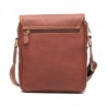 Sacoche bandoulière homme en cuir gras KATANA marron | Pochette grande taille homme porté travers cuir véritable pas cher Sacoche bandoulière homme en cuir gras KATANA marron | Pochette grande taille homme porté travers cuir véritable pas cher