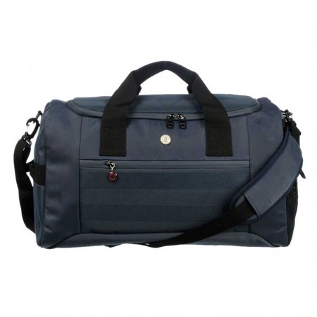 Sac de voyage cabine homme SERGE BLANCO "Basik" marine | sac de sport rugby marque française qualité