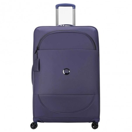 Valise soute 77cm extensible DELSEY "Montrouge" lavande | Bagage grande taille femme violet qualité luxe