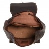 Sac à dos en cuir gras KATANA M marron foncé chocolat | Bagage femme style classique intemporel cuir de qualité Sac à dos en cuir gras KATANA M marron foncé chocolat | Bagage femme style classique intemporel cuir de qualité